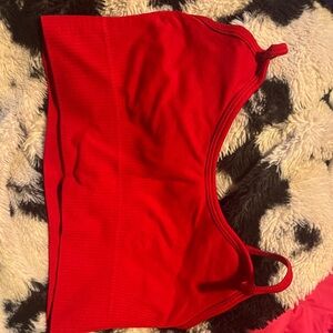 SHEIN Red Crop Top
